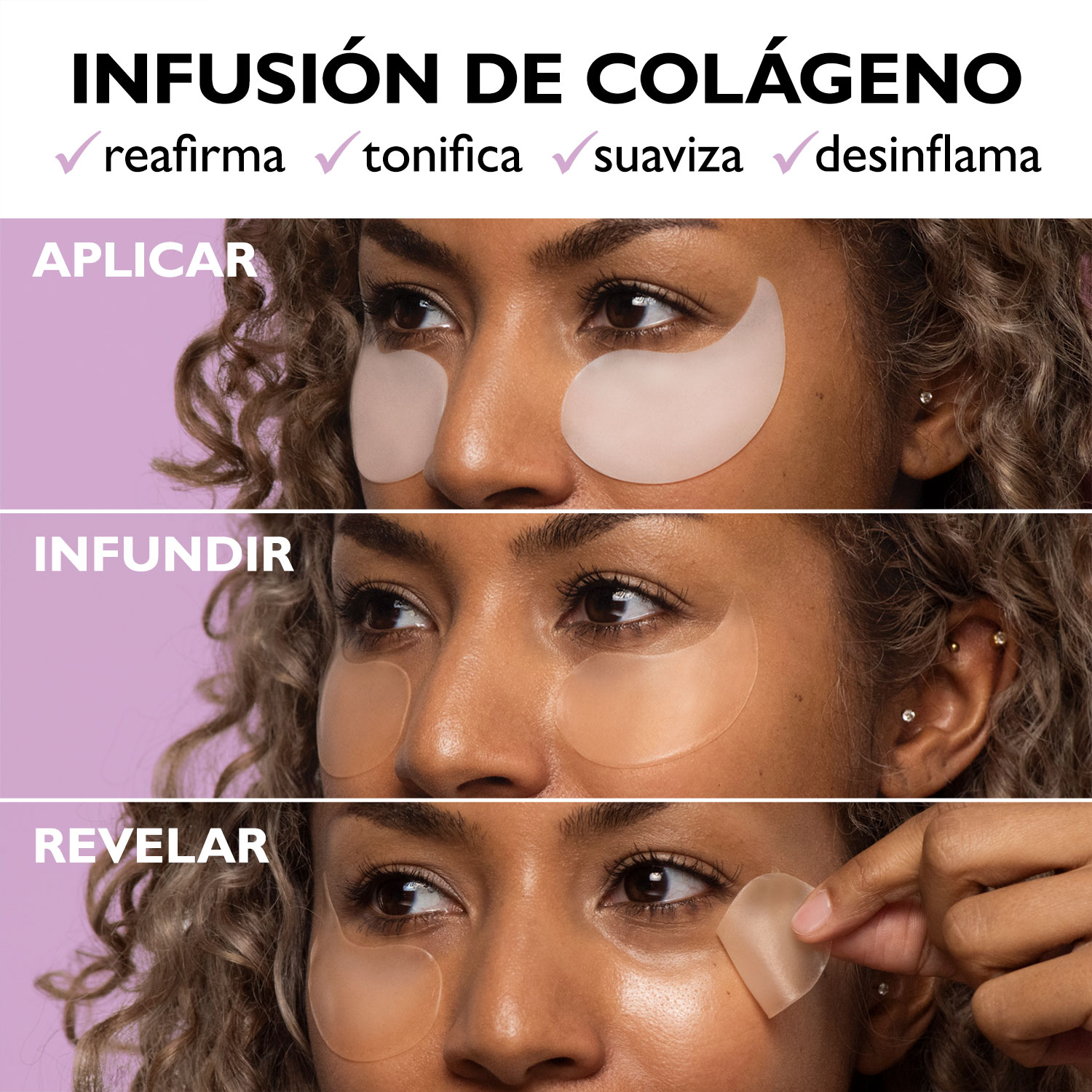 INSTANT FIRMX COLLAGEN-INFUSION TIGHTENING EYE PATCHES KIT 8 PATCHES (SET DE PARCHES PARA OJOS)